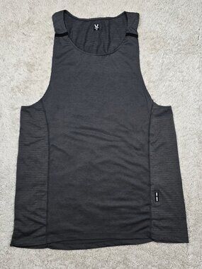 ASRV Mens Size Large Lightweight Stretch DSG-0833 Performance Shirt Grey L USA